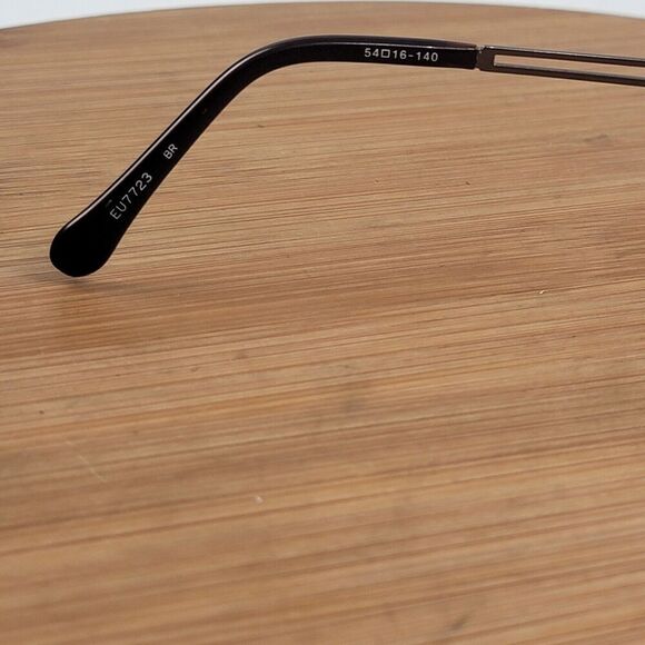 Charmant Eyeglasses Wire Rectangular Frames Only Japan 55[]16 140‎ EU7723 BR - Picture 6 of 9